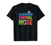 Mode de Survie Amusant pour Enseignant T-Shirt
