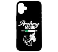 Mode de tir à l'arc sur Le Passe-Temps drôle Chasseur d'arc athlète Coque pour iPhone 16 Plus