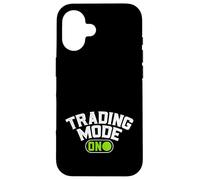 Mode de Trading activé - Crypto Stock Market Money Investing Trader Coque pour iPhone 16