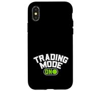 Mode de Trading activé - Crypto Stock Market Money Investing Trader Coque pour iPhone X/XS
