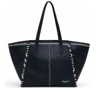 Desigual sac à épaule Manhattan Pespuntes Guimar Shopping Bag Black noir
