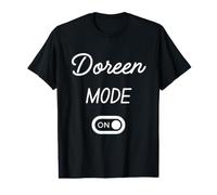 Mode Doreen Activé Nom Drôle T-Shirt Graphique avec Valeur