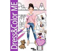 Mode dress & color me - Collectif - Book'n App - relié - Document jeunesse