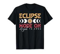 Mode Eclipse Le 12 août 2026 Événement Solaire T-Shirt