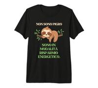 Mode économie d'énergie I'm Not Lazy T-Shirt Haut de Gamme