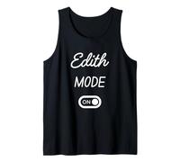 Mode Edith Activé Nom Drôle Débardeur