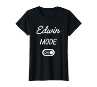 Mode Edwin Activé Nom Drôle T-Shirt Graphique avec Valeur