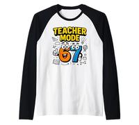 Mode Enseignant 67 - L'école Italienne Funny Six Seven Brainrot Manche Raglan