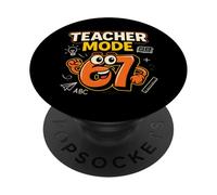 Mode Enseignant 67 - L'école Italienne Funny Six Seven Brainrot PopSockets PopGrip Adhésif