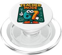 Mode Enseignant 67 - L'école Italienne Funny Six Seven Brainrot PopSockets PopGrip pour MagSafe