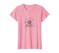 Mode Enseignant activé : Cadeau inspirant pour l'éducateur, Enseignant T-Shirt, Femme, Rose, 3XL