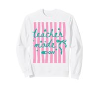 Mode Enseignant Off Rétro Vacances D'été Professeur Vie Fun Sweatshirt