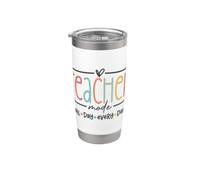 Mode enseignant toute la journée et tous les jours Design éducateur Gobelet isotherme en acier inoxydable double paroi