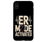 Mode ER Activé Urgences Médecin Infirmière Coque pour iPhone XS Max