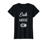 Mode Erik Activé Nom Drôle T-Shirt Graphique avec Valeur