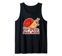 Mode Escargot Haut de Gamme Amusant et Mignon Animal Lent Débardeur