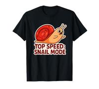 Mode Escargot Haut de Gamme Amusant et Mignon Animal Lent T-Shirt