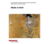 Mode et droit - Anaïs Danet - Mare & Martin - broché - Etude