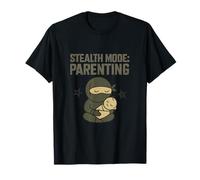 Mode furtif Parenting Ninja Mom Dad Novelty T-Shirt