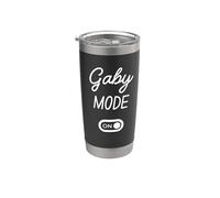 Mode Gaby Activé Nom Drôle Gobelet isotherme en acier inoxydable double paroi
