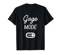Mode Gage Activé Nom Drôle T-Shirt