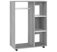 &Mode Garde-robe,étagère à chambre - sonoma gris - 80x40x110 cm - Bois d'ingénierie - armoire de rangement Sale55489