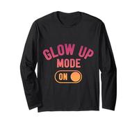 Mode Glow Up sur Funny Baddie Girls Trips Bestie Manche Longue