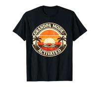 Mode Grand-père activé drôles Grands-Parents retraités T-Shirt