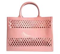 Mode Grande Capacité PVC Sac Caoutchouc Silicone Sac Acrylique Embrayage Affichage