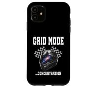 Mode Grille... Concentration Racing Driver Track Days Start Lap Coque pour iPhone 11