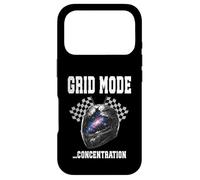 Mode Grille... Concentration Racing Driver Track Days Start Lap Coque pour iPhone 17 Pro