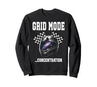 Mode Grille... Concentration Racing Driver Track Days Start Lap Sweatshirt