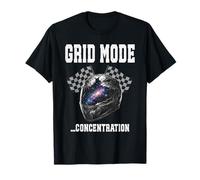 Mode Grille... Concentration Racing Driver Track Days Start Lap T-Shirt