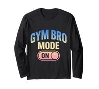 Mode Gym Bro sur entraînement Amusant Manche Longue