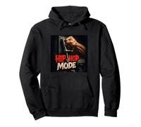 Mode Hip Hop activé Design Streetwear de Musique Rap Urbaine Sweat à Capuche