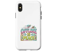 Mode Hors Ligne Quiet Mind Digital Detox Design Coque pour iPhone X/XS