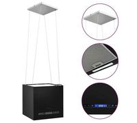 &Mode Hotte Aspirante Cuisine - Hotte suspendue à LCD tactile 37 cm Acier enduit de poudre Sale919875