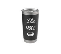 Mode Ike Activé Nom Drôle Gobelet isotherme en acier inoxydable double paroi