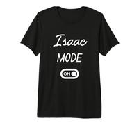 Mode Isaac Activé Nom Drôle T-Shirt Haut de Gamme