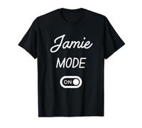 Mode Jamie Activé Nom Drôle T-Shirt Graphique avec Valeur