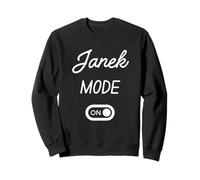 Mode Janek Activé Nom Drôle Sweatshirt