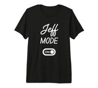 Mode Jeff Activé Nom Drôle T-Shirt Haut de Gamme