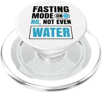 Mode jeûne allumé Pas même Pas d'eau Ramadan Mubarak PopSockets PopGrip pour MagSafe