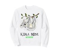 Mode Koala Activé Illustration Animale Aquarelle Sweatshirt