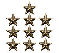 Mode Little Star Cinq Pointés Insigne Collier Lapel Bag Hijab Chemises Chemise Pins Accessoires Broche Cadeau Stylo pour Femmes pour Hommes Costumes Vestes Mode Badge Pin, taille unique, comme décrit
