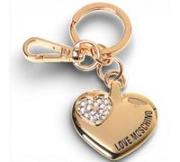 Love Moschino - Metal Logo Keyring - Femme - Accessoires - Jaune - Taille: ONE Size