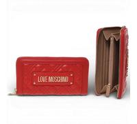 Mode LOVE MOSCHINO Portefeuille Matelassé Femme Rouge En Synthétique