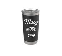 Mode Macy Activé Nom Drôle Gobelet isotherme en acier inoxydable double paroi