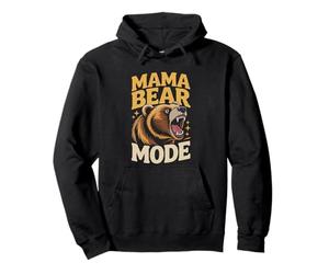 Mode Maman Ourse Premiere Fois Bebe Protege Protectrice Sweat à Capuche