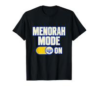 Mode Menorah on Hanukkah Candle Funny Holiday T-Shirt